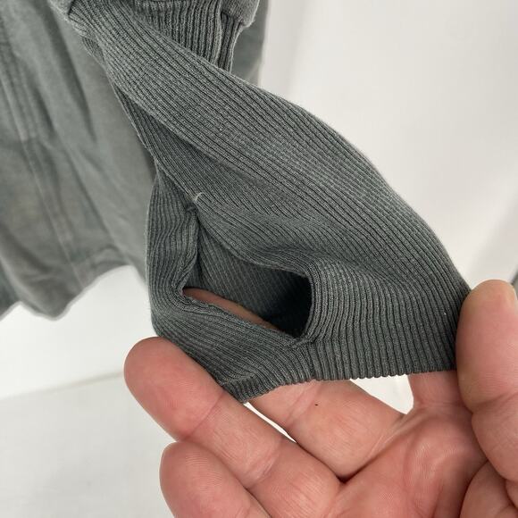 Athleta Mantra Yoga Wrap Oversized Hooded Cardigan Gray Women's Size XS - Picture 6 of 9